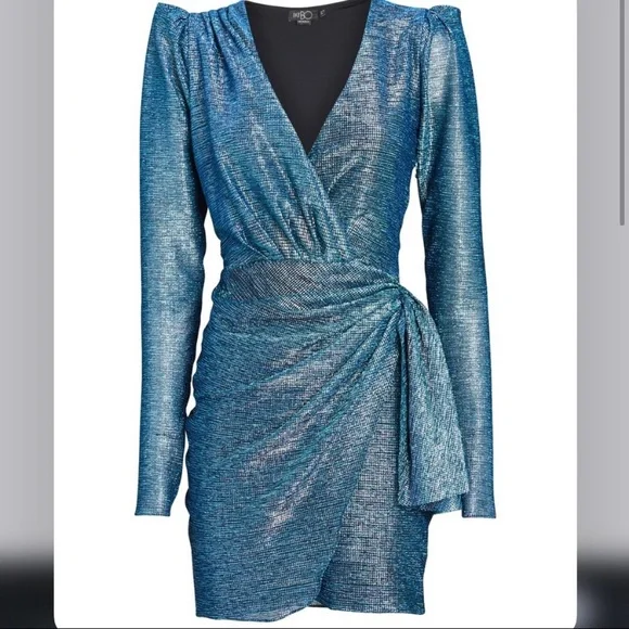 PatBo Metalic Mini Dress - Picture 4 of 6